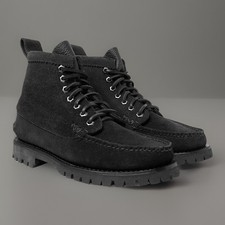 Yuketen Angler Boot Black - Handmade Luxury Leather Cortina Sole - UK 7 RRP £569