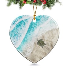 Sea Turtle Christmas Ornaments 2025 Sea Turtle Ornament Holidays Ornaments Be...