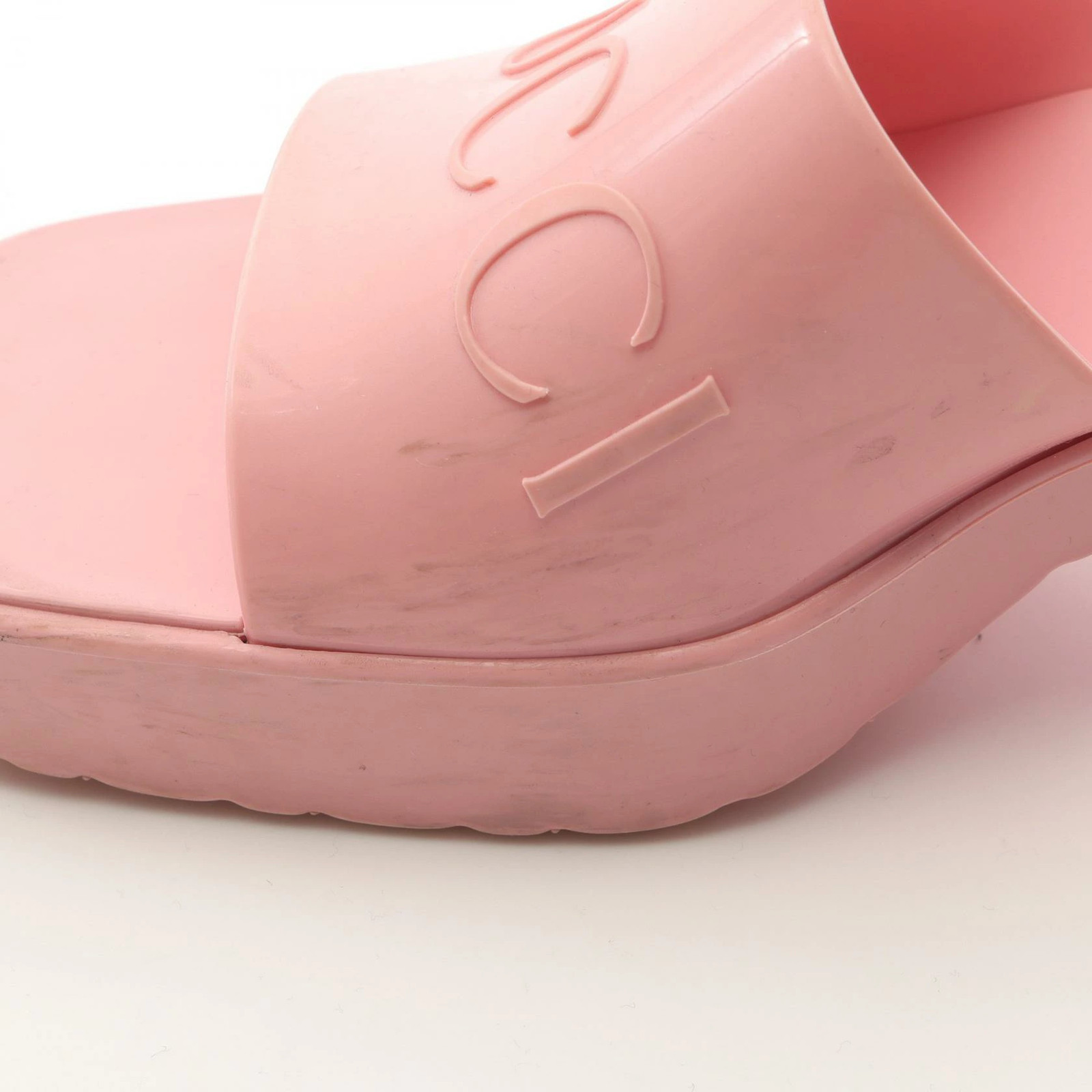 GUCCI Sandals Shoes Rubber Women's Pink 624730 thumbnail 7