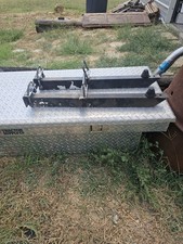 Universal Leaf Spring Traction Bars Black With Bolts And Bumpers.used But Good