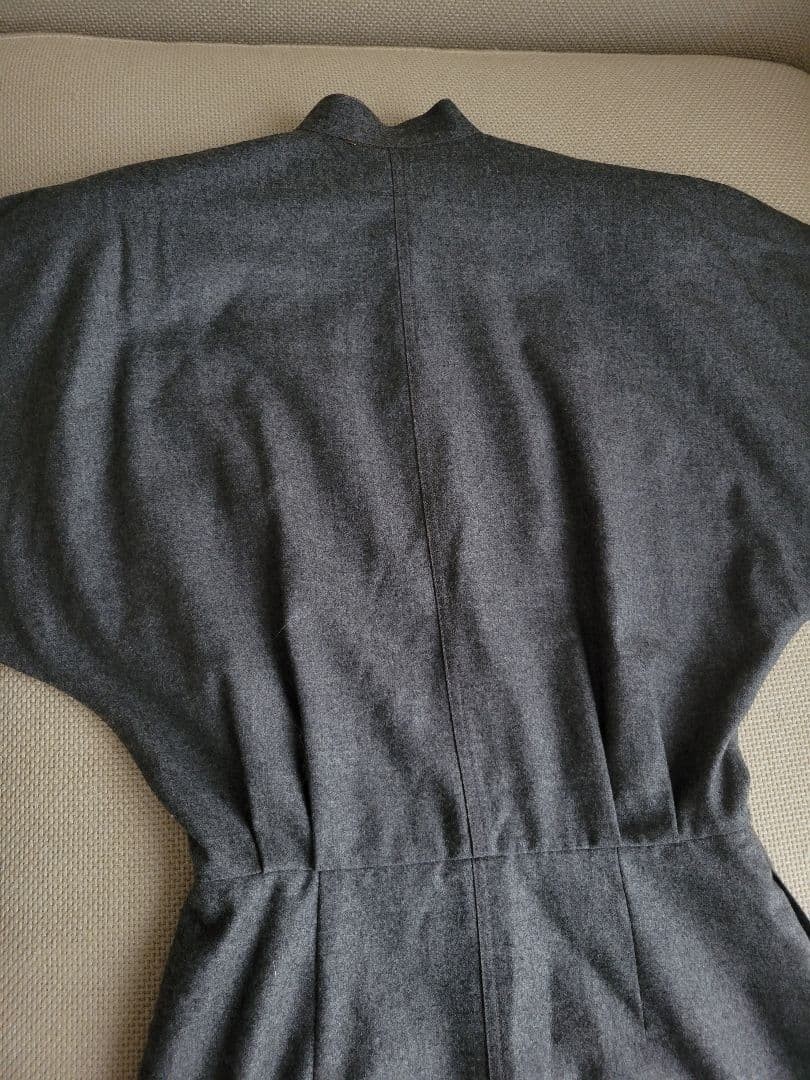 GUCCI Vintage Batwing Dress Beaded Decoration One Piece Size 38 147368K Authen thumbnail 6