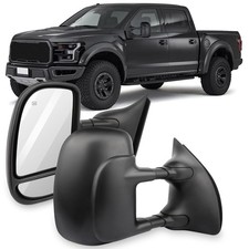 Power Heated Tow Mirrors w/ Plug For 99-07 F250-550 Super Duty 01-05 Excursion