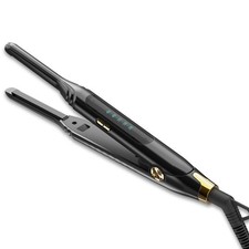 Pencil Flat Iron 3/10 Inch Small Short Hair Straightener Edge Dual Voltage