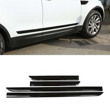 Car Door Side Body Moulding Trim Gloss Black For Land Rover Discovery 5 2017-22
