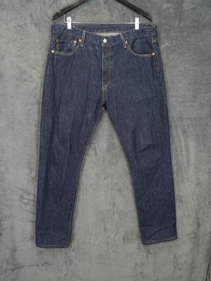 Levis 501 Jeans Herren W36 L32 Blau Indigo Denim Straight Regular Big E Premium