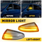 Left Right Rearview Mirror LED Turn Signal Light For Mercedes Benz W639 2009-14