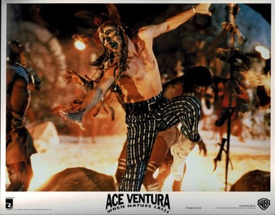 Ace Ventura - When Nature Calls - Jim Carray - 2 Lobbycards - 28x35cm (2485)