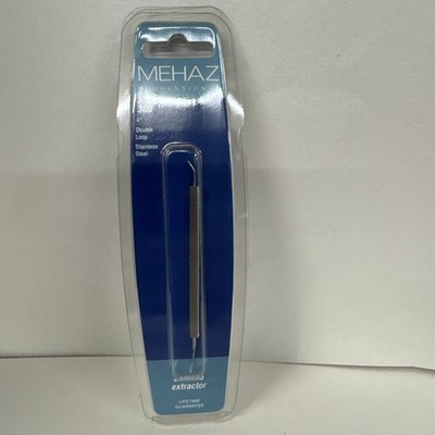 MEHAZ 360 Fine Double Loop Comedo Extractor 4 inch