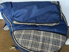 KENSINGTON Uniwersalna niebieska angielska torba na siodełko