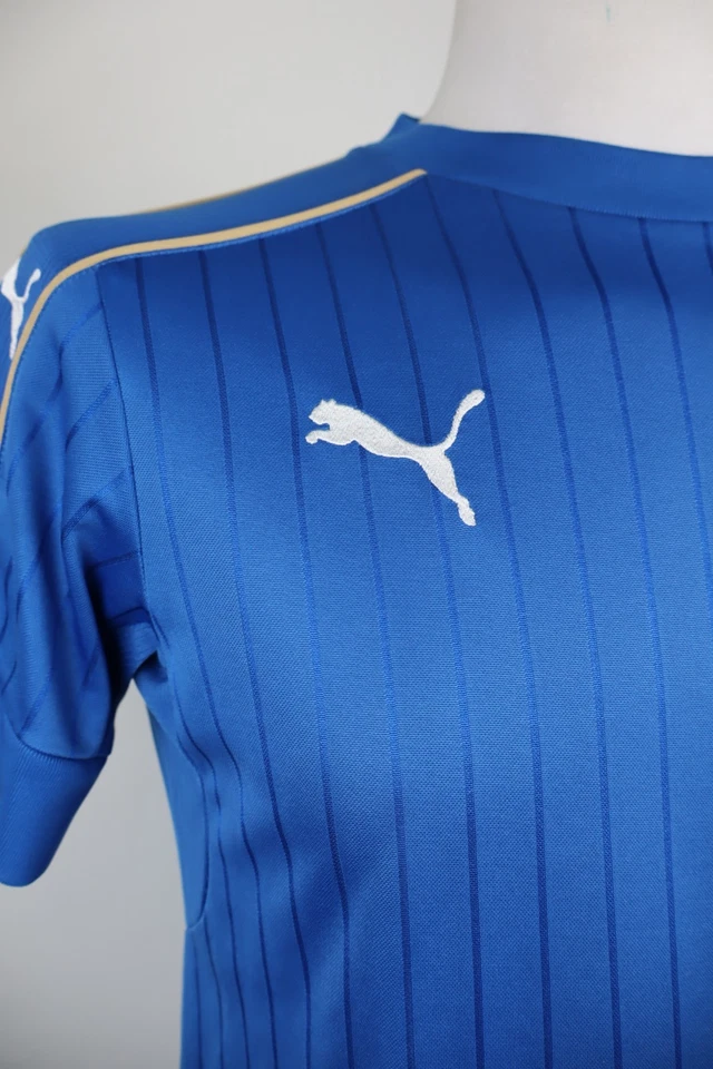 PUMA Italia Camiseta Fútbol Niño T 15 16 Años Boy Soccer Sport Camiseta 2016 - Imagen 3 de 4