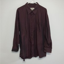 Pronto Uomo Long Sleeve Button Up Shirt Men s Size 18 32/33 . 12283