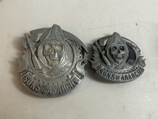 Sons of Anarchy Belt Buckles Lot Of 2 Large And Medium