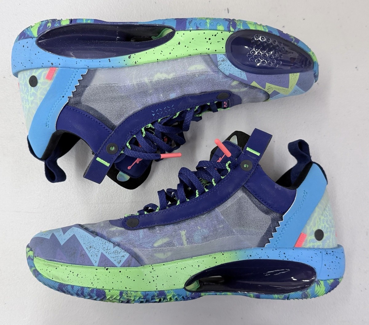 Nike Air Jordan 34 XXXIV EYBL Low Regency Purple Mens Shoes CZ7747-500 Size 