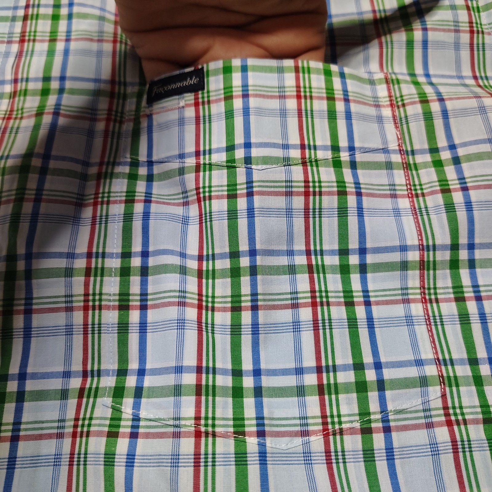 Faconnable Classique Button Down Long Sleeve Shir… - image 5