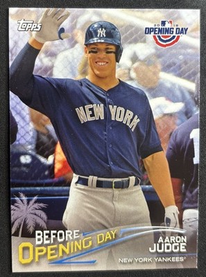 2018 Topps Opening Day - Before Opening Day Aaron Judge #BOD-AJ