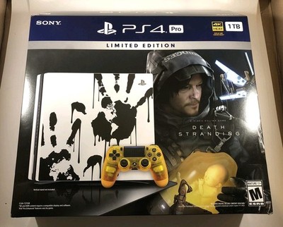 EMPTY BOX ONLY! Death Stranding Limited Edition PlayStation 4 PS4 PRO - READ!