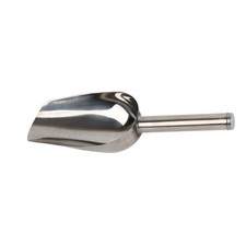 Stainless Steel Ice Scoop Thickened Rustproof Dishwasher Safe Metal Ice Scoop