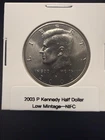USA  2003 P Kennedy ½ Dollar Rare—NIFC  🌟CIRCULATED🌟