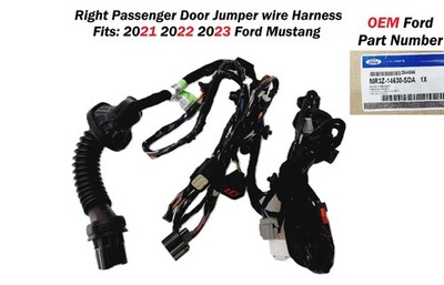 OEM 2021 2022 2023 Ford Mustang Passenger Door Jumper wire Harness MR3Z14630SDA