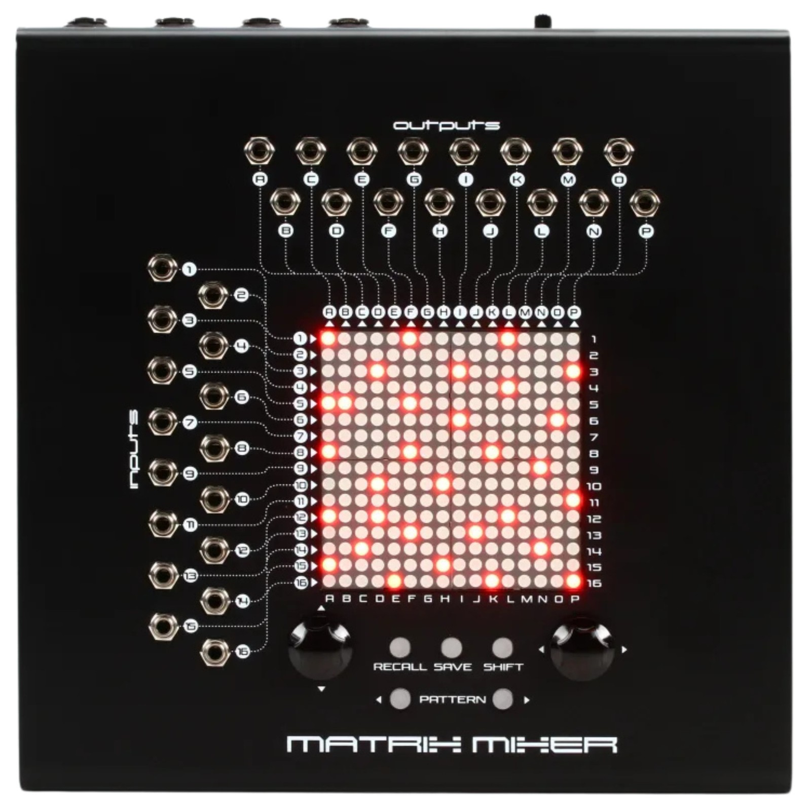 Erica Синтезирует матричный микшер аудио и настольный синтезаторный микшер CV 112090₽