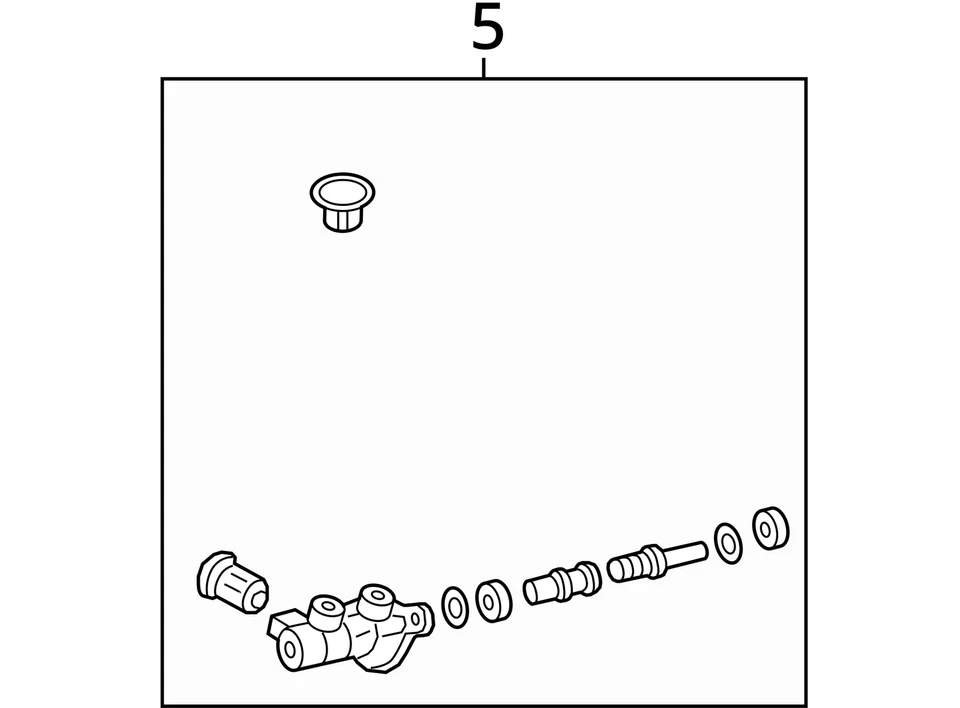 Brake Master Cylinder 2015 Genesis Sku#4183520 - Image 4 of 4