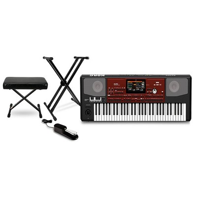 KORG PA700 Oriental Professional Arranger 61Key Essentials Bundle