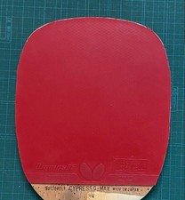 Butterfly Dignics 05 Table Tennis Rubber Red 2.1mm Used