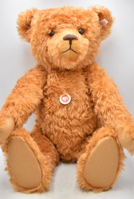 Steiff Classic Teddybär 037054 rotbraun limitierte Auflage Knurrer 60 cm