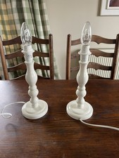 Pair of Laura Ashley Cream Table Lights SKU3372418
