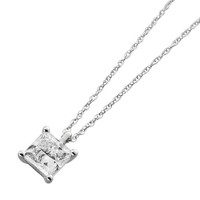 Diamant Kette 1.0Ct AnhäNger WeißGold 585 14K Lab Grown Diamant