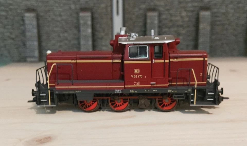 Märklin 37861 H0 Rangierlok V60 770 Diesellok Telexkupplung Digital Sound mfx - Bild 4 von 4