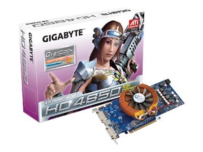 Unlock Your Potential Functioning Gigabyte GV-R485OC-1GH ATI Radeon HD 4850 with 1GB RAM and PCI-e VGA
