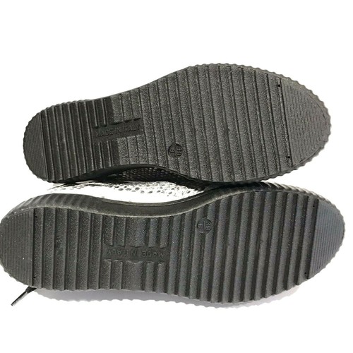 Zapatillas J By Janiko Forma Plana 39 EE. UU. 9 Mujer Piel de Serpiente Cuero Pitón Nuevas - Imagen 9 de 12