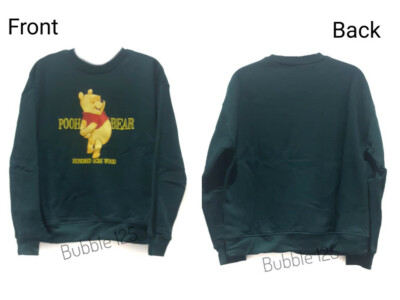 Disney The Pooh Green Jersey Sudadera para Damas eBay