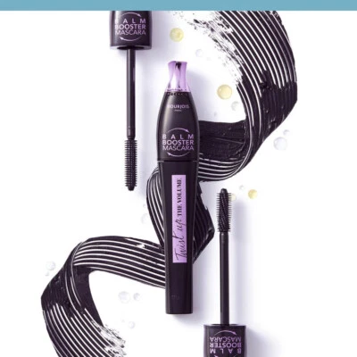Mascara Twist Up The Volume Balm Booster Noir Bourjois