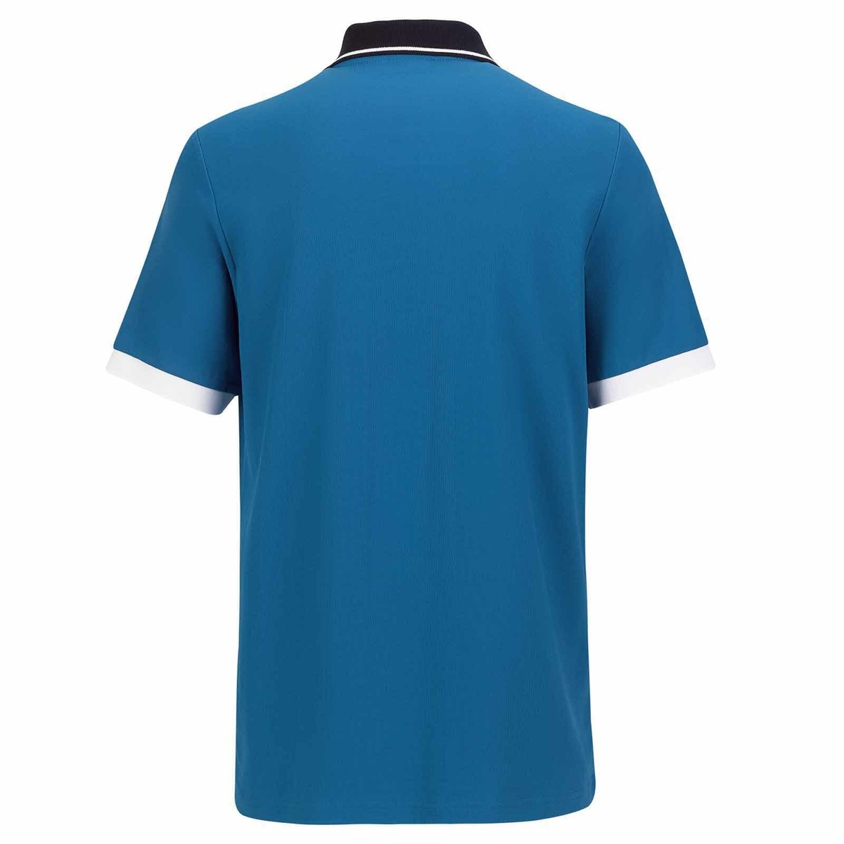 Golfino Men's Medium PT wave Blue White Golf polo shirt NEW