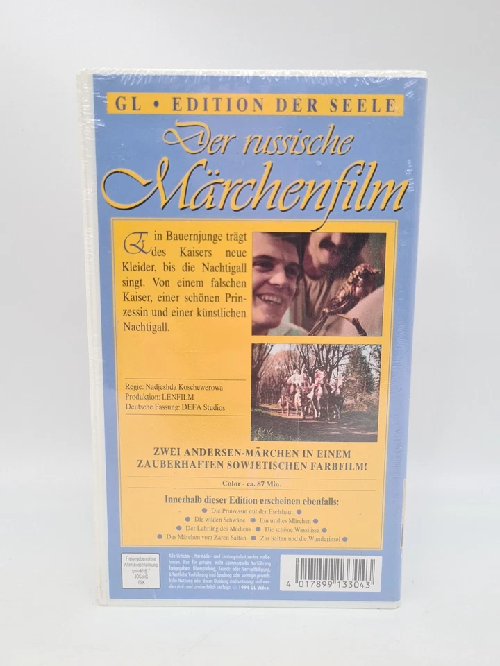Die Nachtigall VHS Kassette Russischer Märchenfilm - Bild 2 von 4
