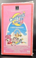 Care Bears Movie II A New Generation Betamax Videocassette