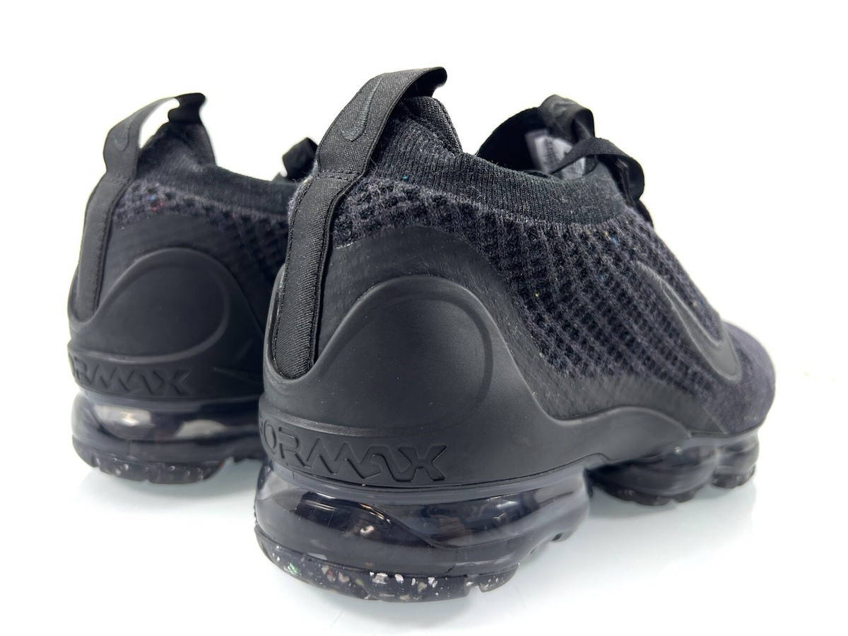 NIKE AIR VAPORMAX 2021 FK FLYKNIT GS BLACK ANTHRACITE sz 5Y