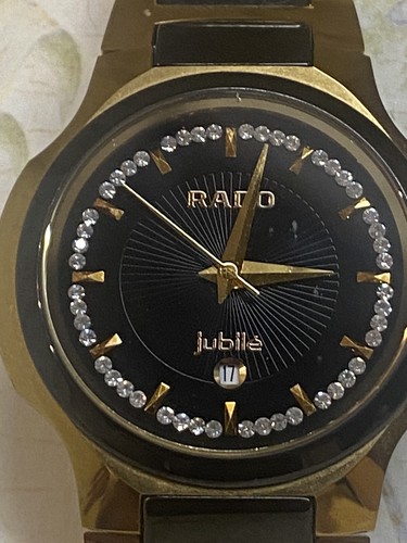 RADO JUBILE DIAMOND UNISEX TUNGSTEN & STEEL WATCH