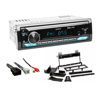2001-2003 Ford Mustang Single DIN Radio Package (For Amplified Systems) | Belva