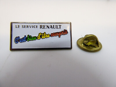 Pin's Pins Pin Badge - DER SERVICE RENAULT / ES IST GUT VERSTANDEN / CARS 