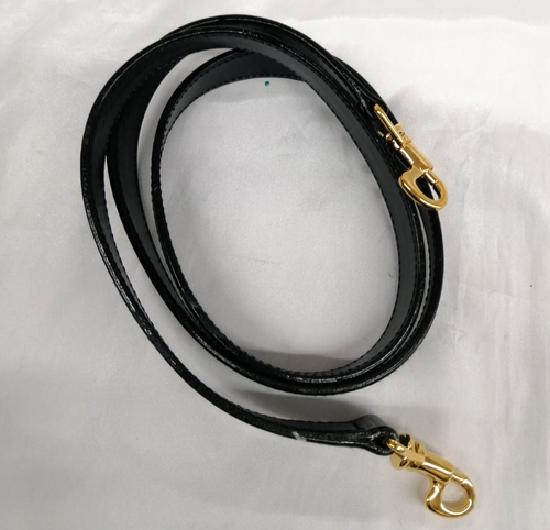 Gucci Lady Lock Top Handle Handbag Black Leather w/ Key & Mirror Used Authentic - Picture 21 of 24