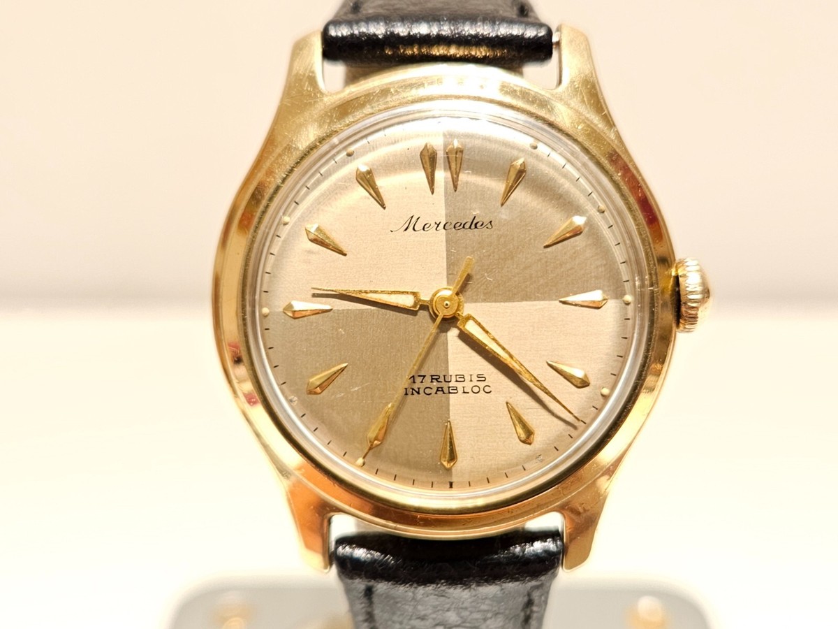 VINTAGE RARE GOLD PLATED ADVERTISING MEN