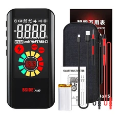 3.2" BSIDE A10 Portable Digital Multimeter True RMS Color Display DC AC Voltage