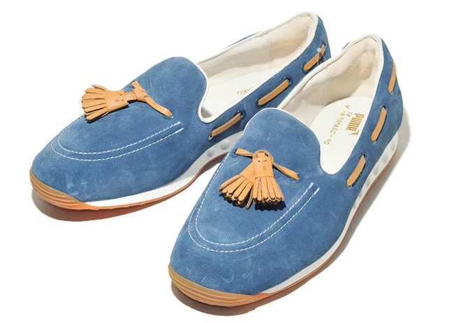 Mocassini Puma Mihara Yasuhiro blu MY 65 L UK 6 EU 39 LN20 17 VENDITE