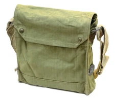 Genuine MkVII Gas Mask Bag with straps