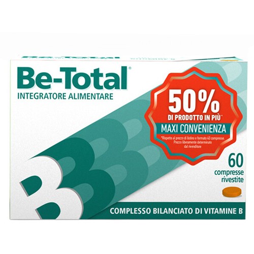 Betotal Linea Adulti Integratore Vitamine B 60 Compresse - Foto 1 di 1