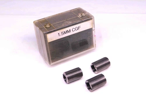 3 PCS JOHNSON GAGE 1.5mm PITCH TRI-ROLL THREAD COMPARATOR ELEMENTS