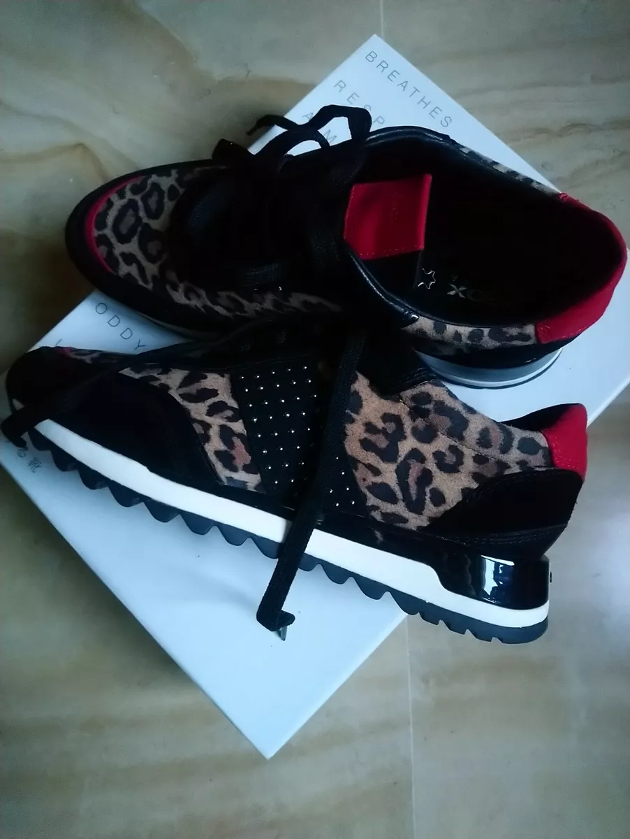 Basket leopard geox sale